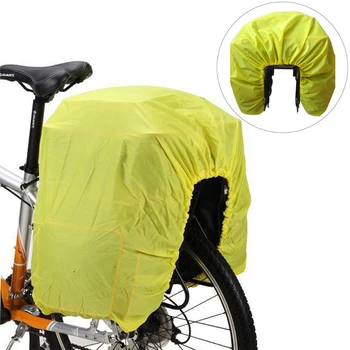 הזנב המזוודות נרתיק כיסוי אבק נייד MTB כביש אופניים Pannier שקית כיסוי גשם חיצונית מחזור רכיבה על אופניים, אביזרי אופניים