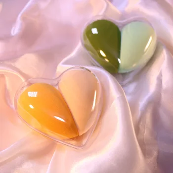 אהבה מארז איפור ביצה לא לאכול אבקת אלכסוני השטח סופר רך ועדין איפור ביצה מארז בסיס ספוג איפור