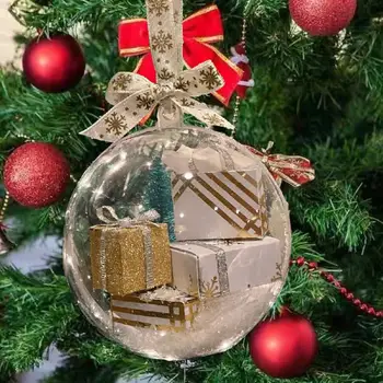 ייחודי כדור חג המולד קישוט חגיגי כדור חג המולד קישוטים עבור המשרד הביתי אקספרס ברכות החברות כיף מיוחד.