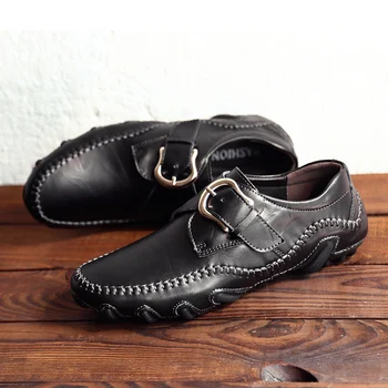 2023 מגמה לגברים מועדון נעליים כל-התאמה עסקי גברים נעלי משקל זכר עור נעליים מזדמנים חיצונית זכר נעלי הליכה