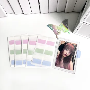 30 יח '60 יח' 120 יח חמוד DIY Kpop צילום כרטיס אינדקס מדבקות מדד תוויות מדבקות צבעוניות בסגנון קוריאני סימניות פתקים דביקים