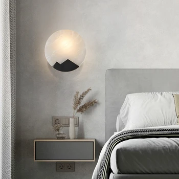 המודרנית אור מנורת קיר פנימי בבית קישוטי תאורה השינה, בסלון נברשות עם Bulb E14 אורות התקרה