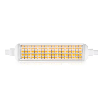 בהירות גבוהה R7S נורות LED צינור 20W LED כפול הסתיים מנורת החלפה החלף אור הלוגן 118MM נוף אורות לבנים.