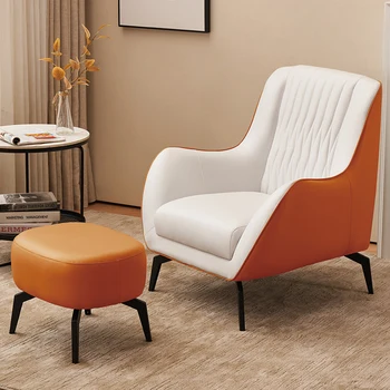 טרקלין הסלון. הכיסא מבוגרים השינה המודרני נורדי כיסאות יהירות יחיד מינימליסטי Fauteuil סלון ריהוט הסלון.