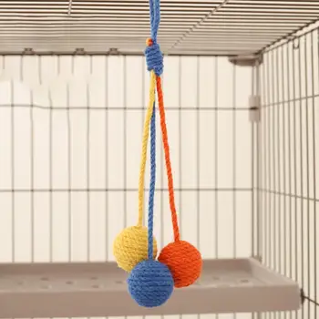 מגרד כדור צעצוע נייד מחמד צעצוע הכדור לשימוש חוזר להפיג שעמום מהנה חתול אימון כדור צעצוע