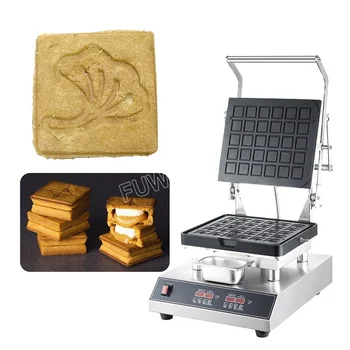 מסחרי קוריאה ביסקוויט אפיית מכונת לחץ חמאה חול Tartlet מעטפת להכנת וופל ביסקוויט קוקי Maker עוגת Tartlet המכונה
