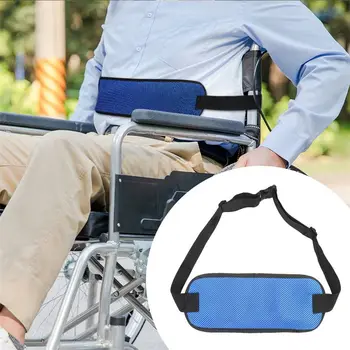 גלגלים חגורה רפואית ריסון רצועות חולים אכפת הרתמה בטיחות הכיסא המותניים הברכיים רצועת קשישים