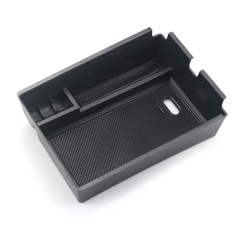 עבור Kia Sportage 2022 מרכז קונסולת משענת יד ארגונית קופסא לאחסון עם החלקה מחצלת מגש אביזרי רכב