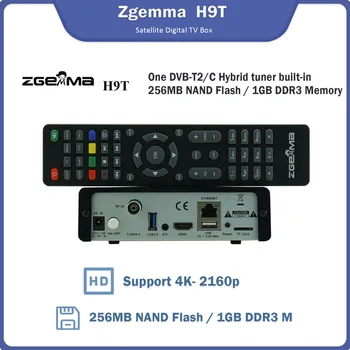 המקורי סופר למכירה!! ZGEMMA H9T לינוקס 4K UHD TV Box H. 265 HEVC אחד DVB-T2/C היברידית טיונר פולין איטליה דיגיטלי מפענח קולטן