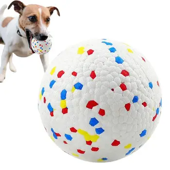 הכלב ללעוס את הכדור צעצועי לעיסה רכה הכדור צעצועים לכלבים משקל רב תכליתי Floatable צעצועים ללעוס טוב החוסן ביצים.