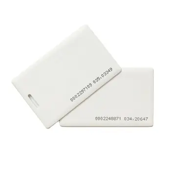 100pcs EM4100/Tk4100 125KHz לקרוא רק Keyfobs RFID מפתח תג Fob אסימון הטבעת קרבה שבב בקרת גישה, כרטיס