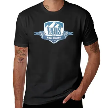 חדש טאוס ניו מקסיקו אתר הסקי טי-שירט גרפיקה חולצה מותאמת אישית חולצה במשקל כבד חולצות מותאם אישית חולצות טי שירט גברים