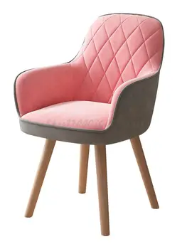 בסגנון נורדי איפור צואה בבית השידה ילדה נטו אדום ההגירה חמוד חדר שינה מודרני מינימליסטי חזרה לכיסא