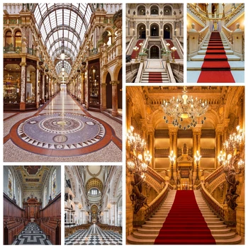מפואר ארמון החתונה רווקות תפאורות השטיח האדום מדרגות נברשת האופרה הכנסייה אצילי מלון צילום רקע