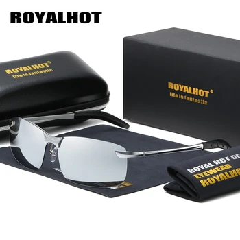 RoyalHot גברים נשים מקוטב Aloy מלבן מסגרת משקפי שמש נהיגה משקפי שמש בגוונים Oculos Masculino זכר p10013