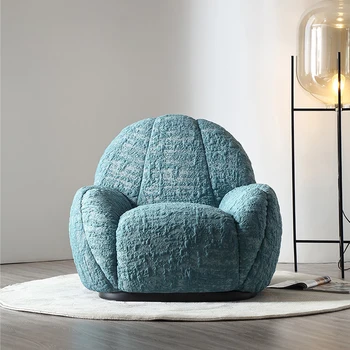 המודרני סלון כסאות יוקרה בד עצלן מעצבים כיסא הטרקלין יוקרה יחיד מרגיע Silla De סלון הבית, קישוט