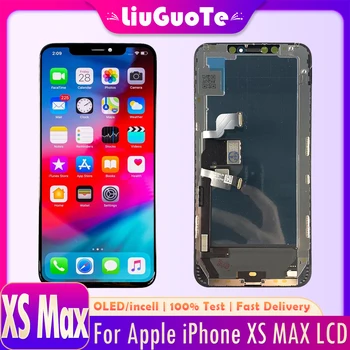 100% חדש OLED Lcd לאייפון XS מקס A1921 A2101 תצוגה עבור iPhone Xs מקס מסך 3D מסך מגע דיגיטלית חלקי חילוף