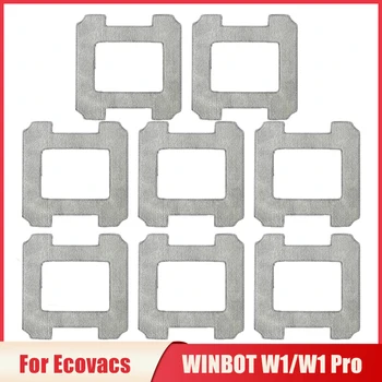 רחיץ מגב רפידות תחליף Ecovacs WINBOT W1/W1 בעד החלון שואב מגב בד חלקי חילוף מגב סמרטוטים אביזרים