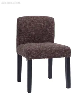 מלא עץ כסאות אוכל מודרני מינימליסטי בבית האוכל שולחן אוכל וכיסאות חזרה כיסאות כיסאות חזרה לשולחן כיסאות איפור