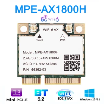 Wi-Fi 6 MT792 עבור אינטל AX200 Dual Band WiFi 6 Bluetooth 5.2 כרטיס מיני pcie מתאם מתאם אלחוטי 2.4 G/5Ghz עבור מחשב נייד/מחשב