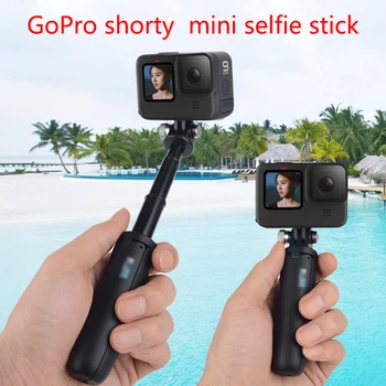 סלפי סטיק עבור GoPro Hero 11 10 9 8 7 6 5 DJI פעולה 4 נייד ולוג חצובה מיני פעולת המצלמה להתמודד עם Gopro המקורי אביזר