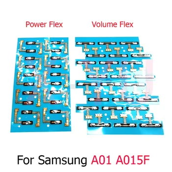 עבור Samsung Galaxy A01 A015F A015 כוח על מתג עוצמת הקול בצד כפתור להגמיש כבלים