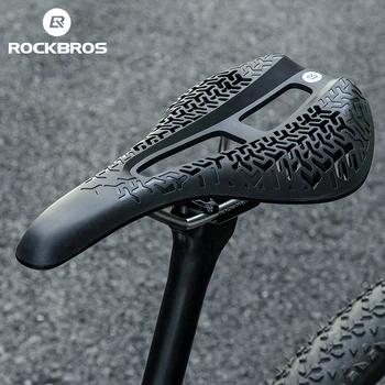 Rockbros הרשמי אוכף סיבי ניילון האולטרה-Slip מושב לנשימה חלול Seatpost אוכף אופניים MTB אביזרים