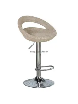 מודרני מינימליסטי שולחן בר כיסא בר שרפרף הכסא המסתובב הביתה להרים בחזרה כיסא קש קופה דלפק קבלה כיסא שרפרף גבוה