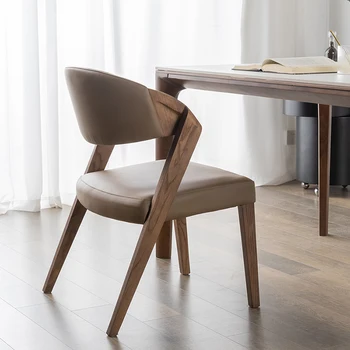 עץ מודרני כסאות סלון יוקרתי מסעדה איטלקית יהירות נורדי כיסא האוכל מעצב סלון Silla נורדיקה ריהוט הבית