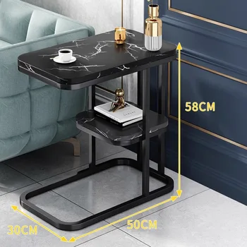 אולם כניסה שולחן יוקרה נורדי קטן מסודר מעצב נשלף שולחנות קפה לסלון Zigon Sehpa ריהוט הבית XG017