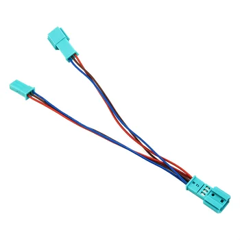 1pc Y-כבל מתאם מתאים ב. מ. וו F30 F31 F80 M3 הספל LED תאורת AC/רדיו 3 סיכה כחול 19cm Plug & Play חלק מכונית