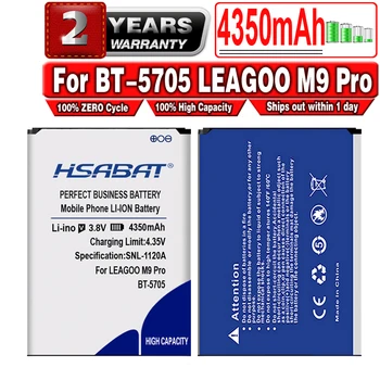 HSABAT 4350mAh BT-5705 סוללה עבור LEAGOO M9 Pro
