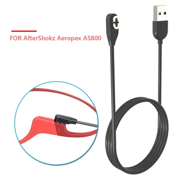 1m כבל טעינה מגנטי על עצם הולכה אוזניות USB אוזניות ספק כוח חוט מחליף AfterShokz Aeropex AS800