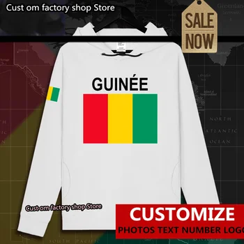 הרפובליקה של גינאה ג 'ין Guinean GN mens קפוצ' ון pullovers קפוצ ' ונים גברים הסווטשרט אופנת רחוב בגדי היפ הופ אימונית האומה הדגל
