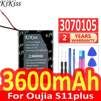 3600mAh נשקי לי סוללה חזקה 3070105 (קו 2) עבור Oujia S11plus S11 בנוסף סוללות של טלפונים ניידים