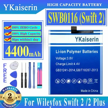 YKaiserin החלפת הסוללה SW2XB01 SWB0115 SWB0116 על Wileyfox סוויפט 2X 2 /2 + Swift2 בנוסף Swift2 Swift2X טלפון נייד