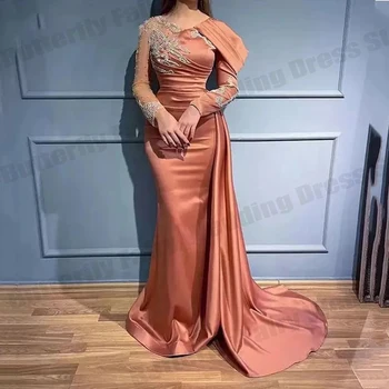 מדהים הרזיה עם שרוולים ארוך אלגנטי שמלות ערב עבור נשים קיץ שמלות יפות נשים מעודנות מסיבת מועדון שמלות 2023