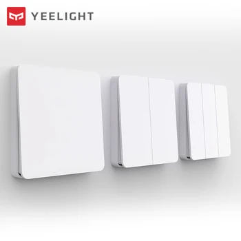 Yeelight אטום מפסק בקיר שלוש גרסאות כפול שליטה שני מצבים תואם עם חכם המסורתיים מנורות 250V