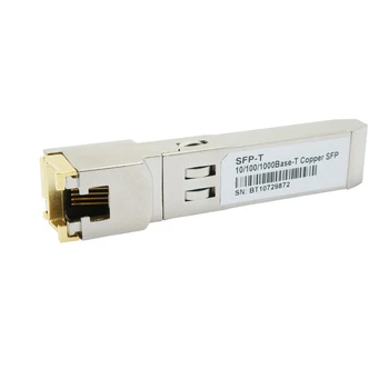 Gigabit RJ45 SFP מודול 10/100/1000Mbps SFP נחושת RJ45 SFP המשדר Gigabit Ethernet Switch