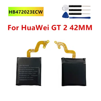 HB472023ECW 215mAh סוללה מקורית עבור HuaWei GT Smartwatch 2 GT 2 42MM סוללה חדשה אותנטי סוללה + כלים חינם