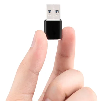 אלומיניום Mini USB 3.0 קורא כרטיסי זיכרון מתאם עבור כרטיס Micro-SD/TF קורא כרטיסים מתאם Pc מחשב נייד
