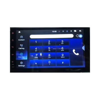 אוניברסלי 7 אינץ 2 Din אנדרואיד מסך מגע רדיו במכונית GPS נאבי מולטימדיה נגן וידאו עם Wifi Bluetooth DSP CarPlay