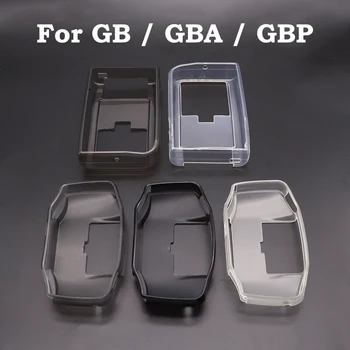 1pc TPU מעטפת הגנה שקוף Case כיסוי עבור GBA GBP GB הגנה ברורה לכסות על גיים-בוי סיליקון רך קריסטל פגז