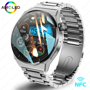 עבור HUAWEI לצפות GT3 Pro שעון חכם גברים NFC עמיד למים ספורט כושר גשש Bluetooth שיחה Smartwatch צג לחץ דם