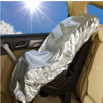 המושב מושב התינוק השמש לצל להגן על ילדים אלומיניום הסרט שמשיה UV מגן בידוד כיסוי מושב הרכב, מגן