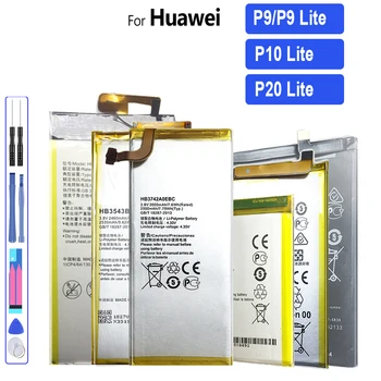 סוללה עבור Huawei הכבוד 20 10i 10 8 לייט P20 P9 P10 לייט החלפת Bateria HB366481ECW HB396285ECW קיבולת גבוהה סוללות