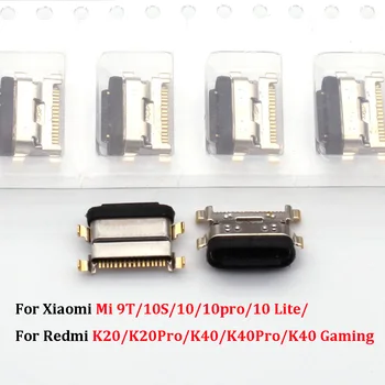 2/5/10pcs USB לטעינה יציאת Dock Connector עבור Xiaomi Mi 9T/10/10/10pro/10 לייט/ Redmi K20/K20Pro/K40/K40Pro/K40 המשחקים