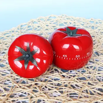 עגבניות בצורת מטבח טיימר עגבניות בצורת טיימר עגבניות לעצב את המטבח טיימר מתכוונן שעון ספירה לאחור לבישול 1 עד 60