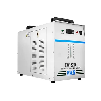 Chiller מים תעשייתיים CNC/ מכונות חריטת חרט לייזר CW-5200