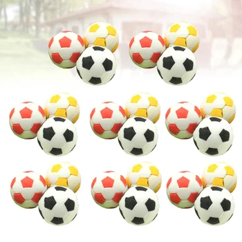 24 יח ' עבור ילדים מכשירי כתיבה מחק בסיבוב יצירתי כדורגל כדורים מתנה גומי תלמיד מיני כדורגל ילדים